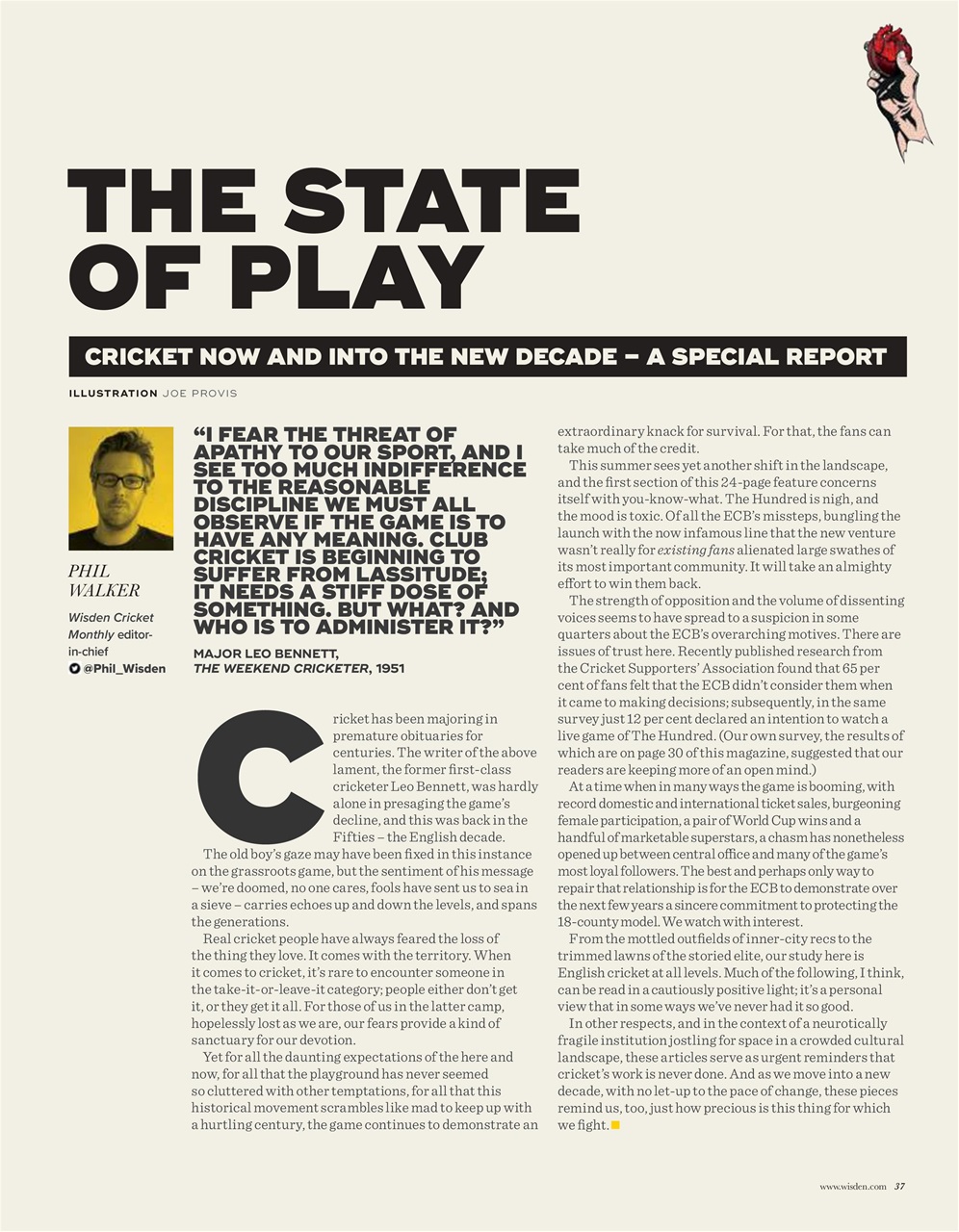 Wisden Cricket Monthly Preview Pages