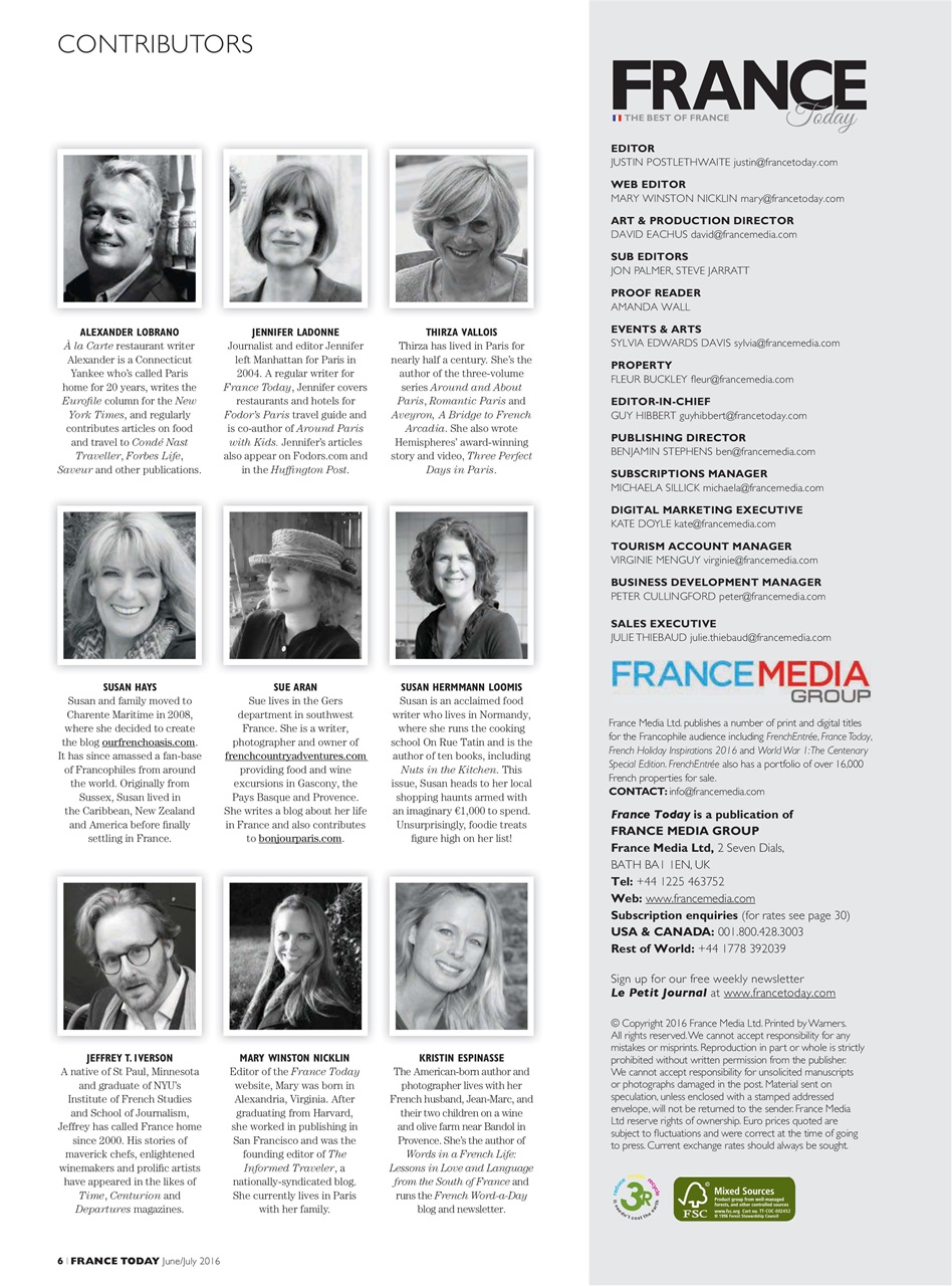 France Today Preview Pages