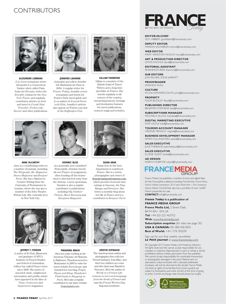 France Today Preview Pages