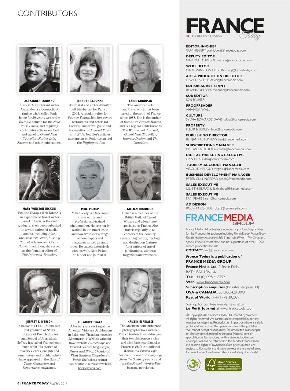 France Today Preview Pages