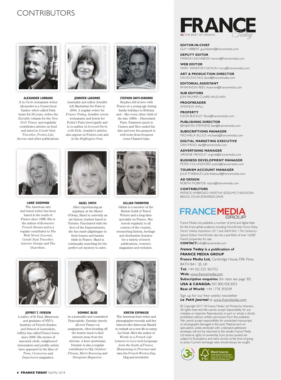 France Today Preview Pages