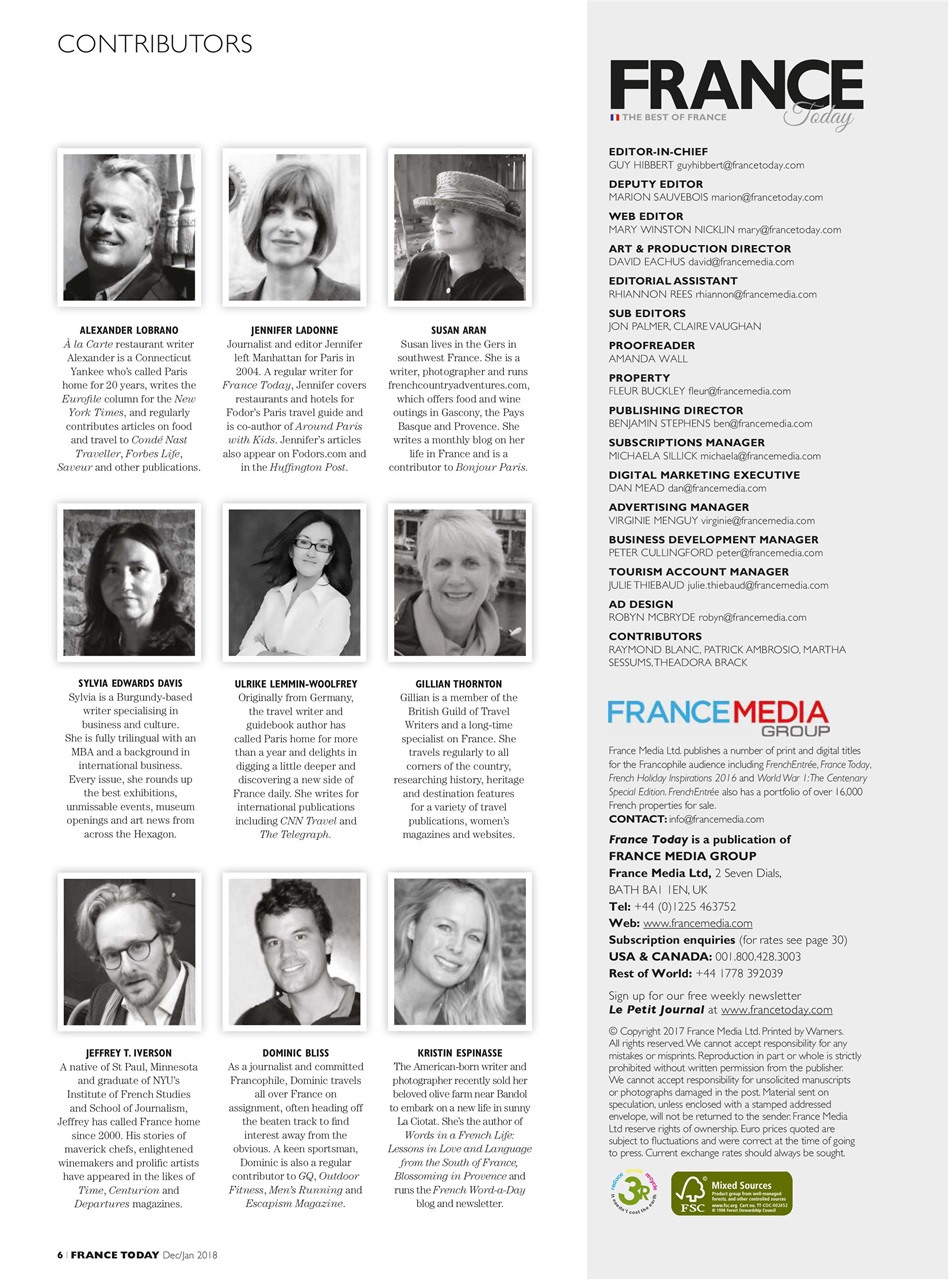 France Today Preview Pages