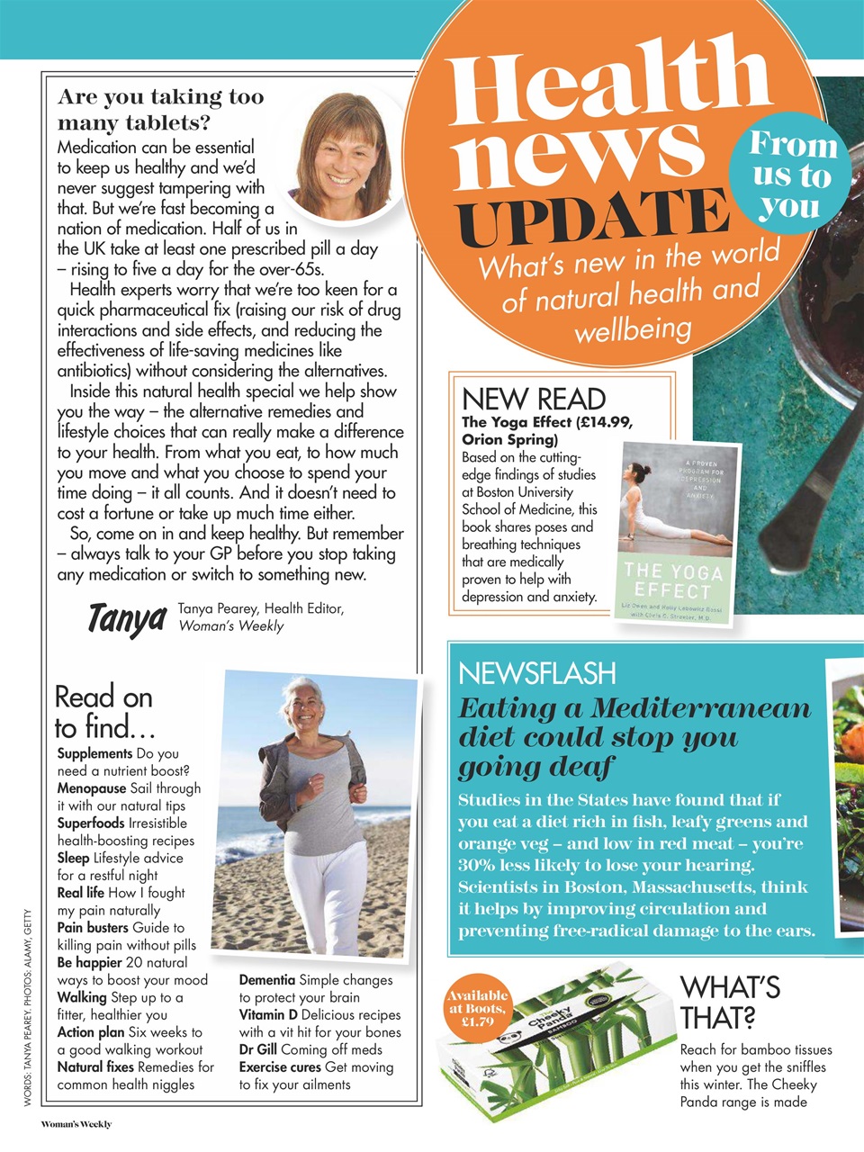 Woman's Weekly Preview Pages