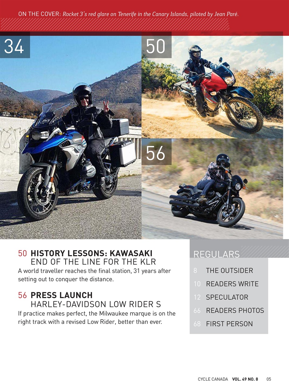 Cycle Canada Preview Pages