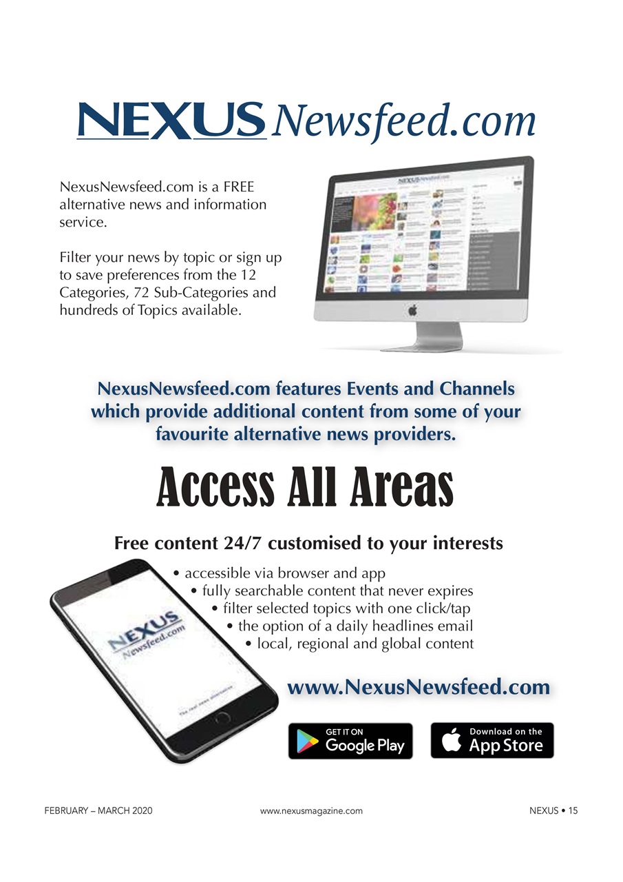 Nexus Magazine Preview Pages