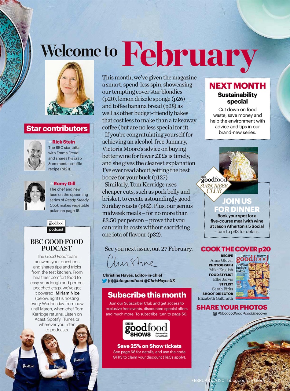 Good Food Magazine Preview Pages
