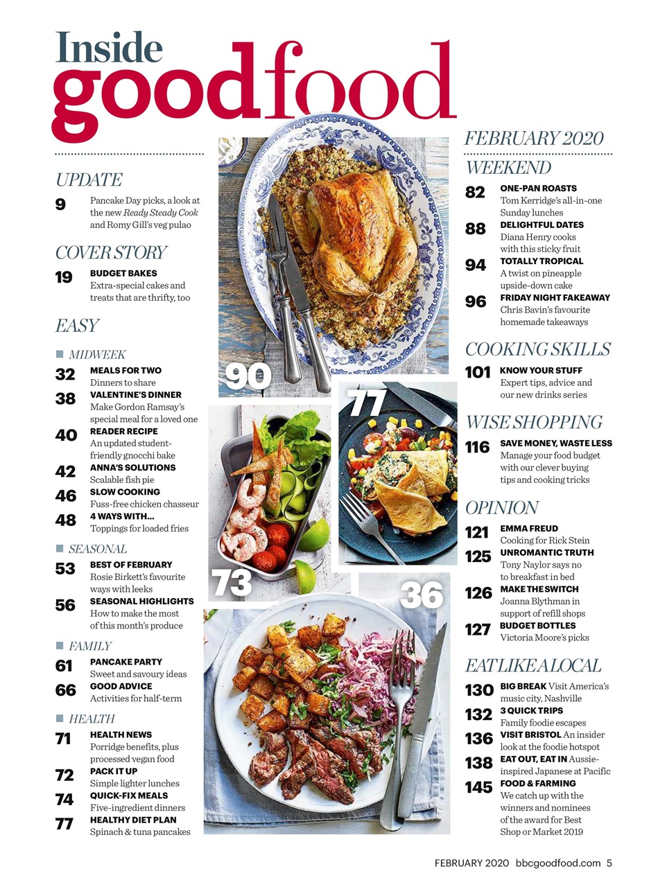 Good Food Magazine Preview Pages