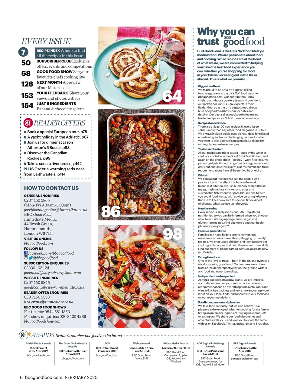Good Food Magazine Preview Pages