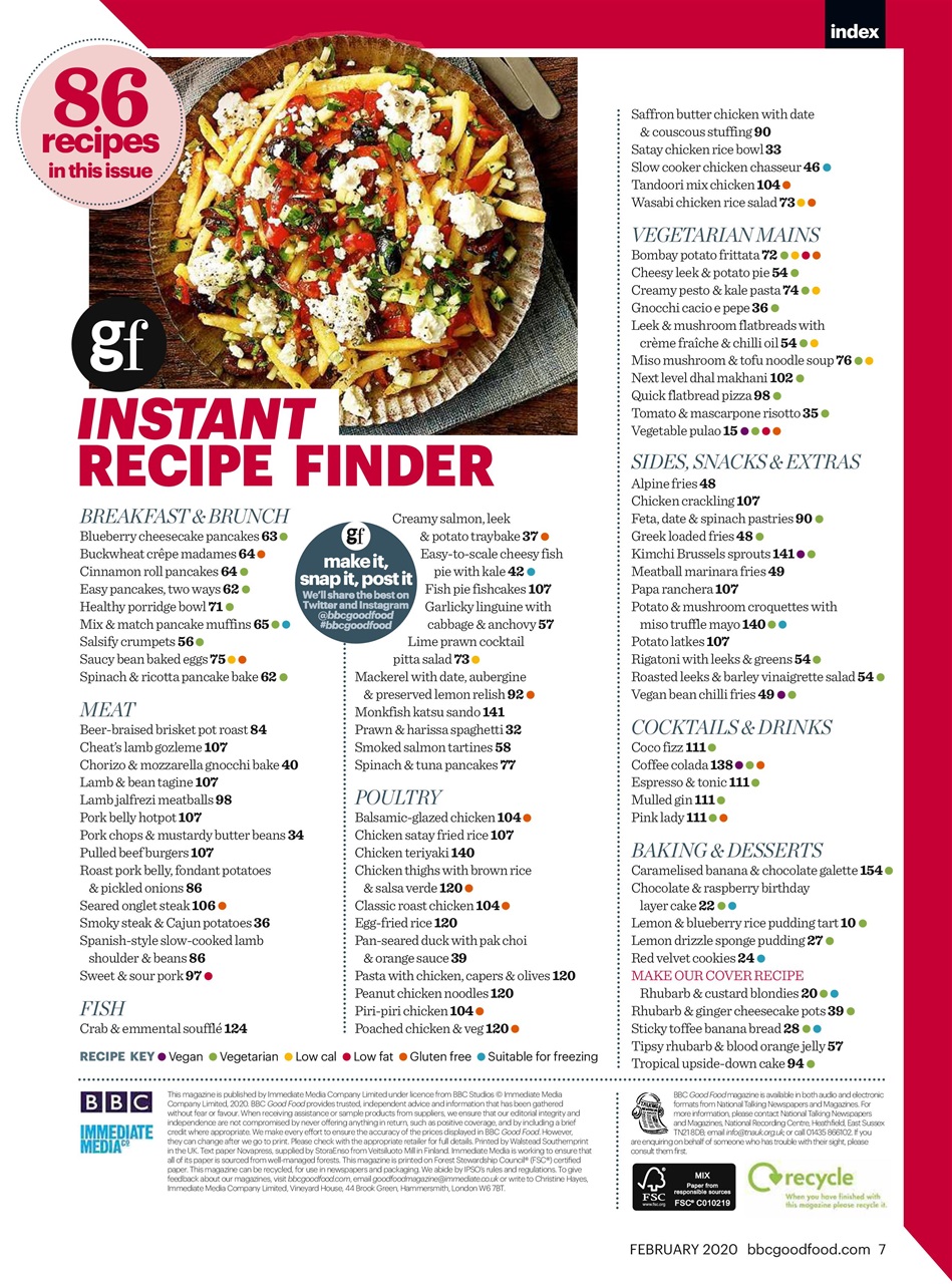 Good Food Magazine Preview Pages