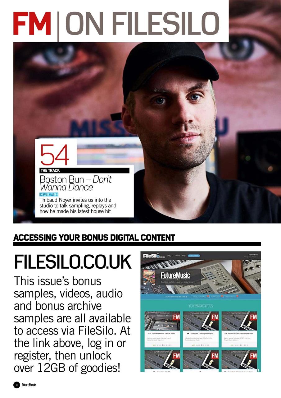 Future Music Preview Pages