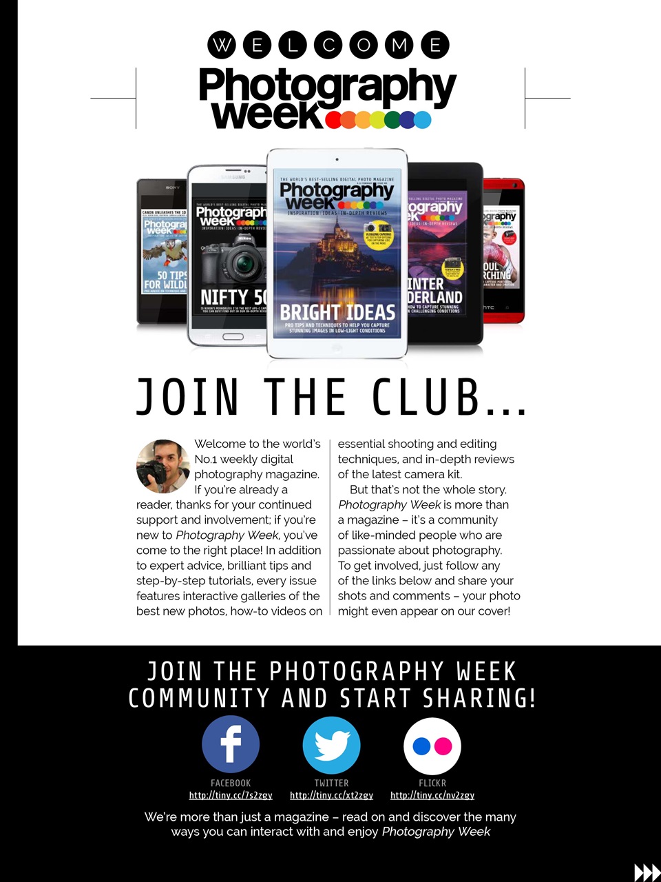 Photography Week Preview Pages