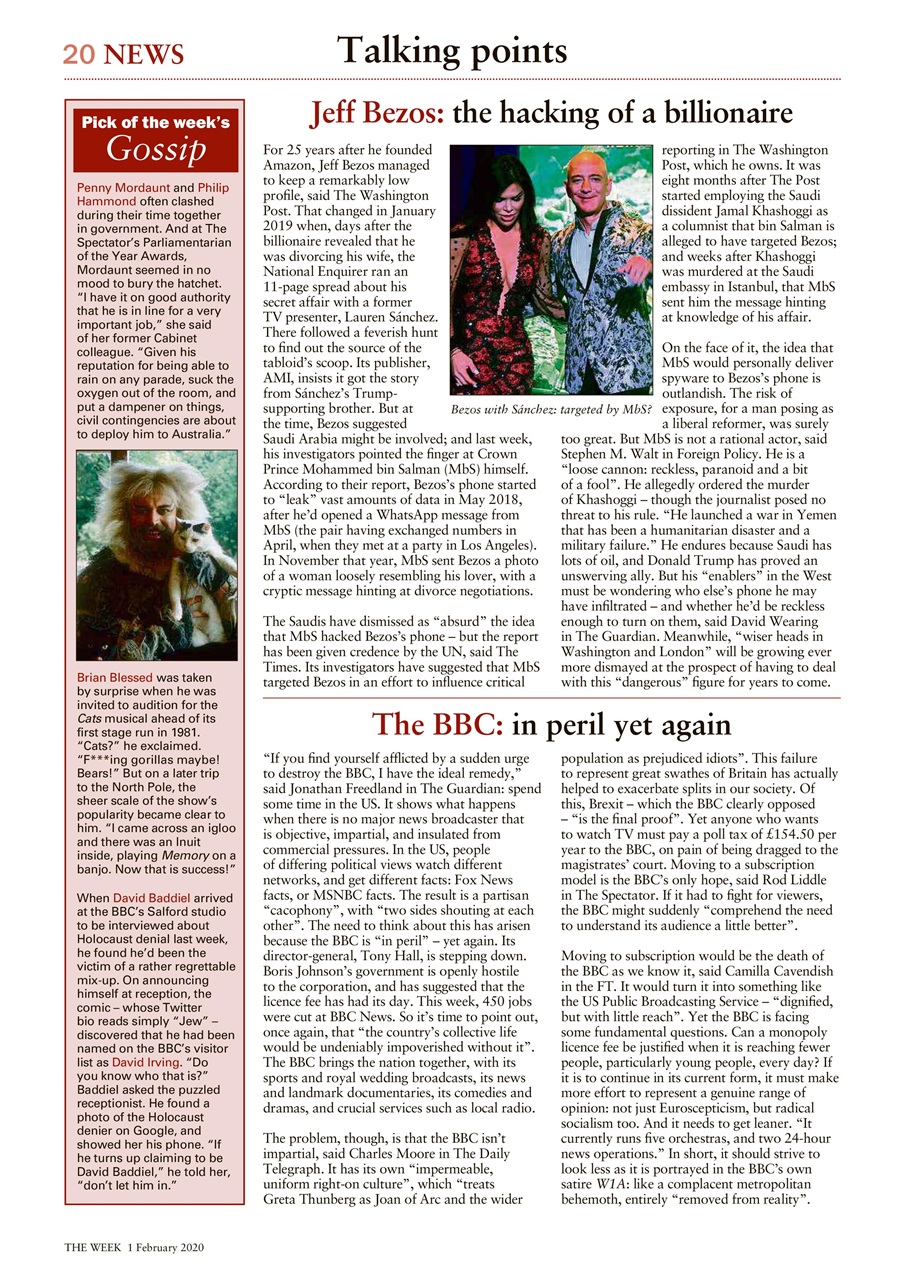 The Week Preview Pages