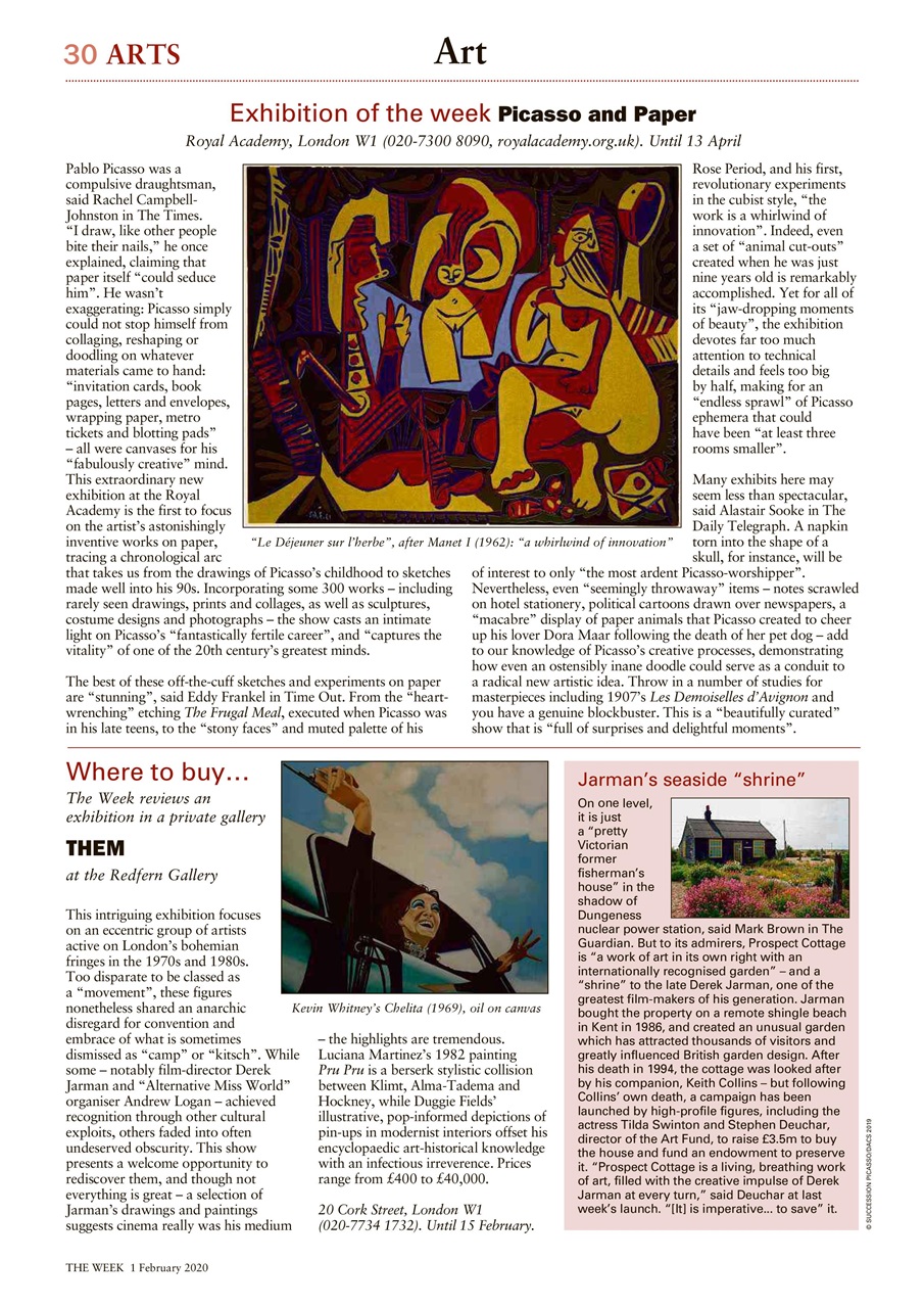 The Week Preview Pages