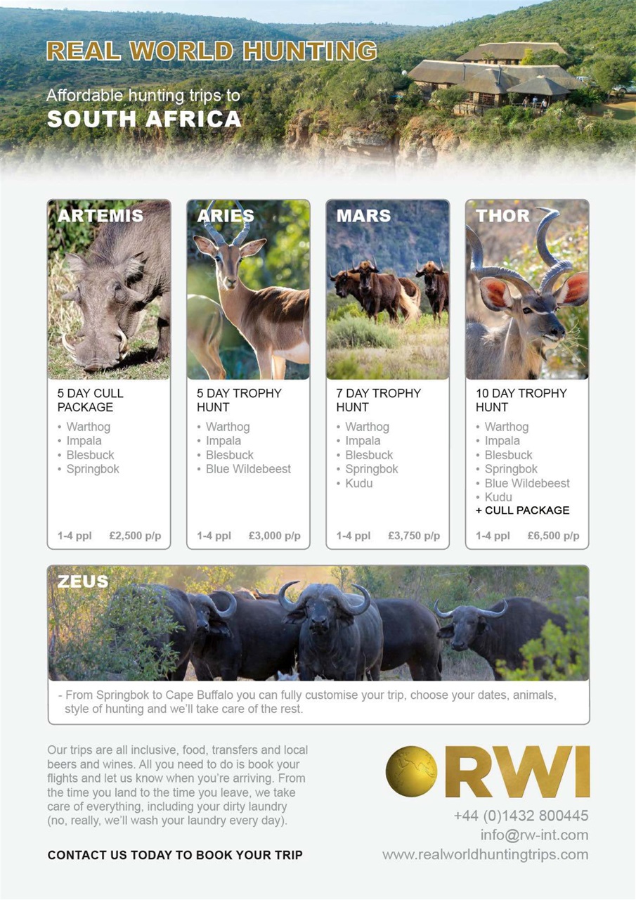 Sporting Rifle Preview Pages