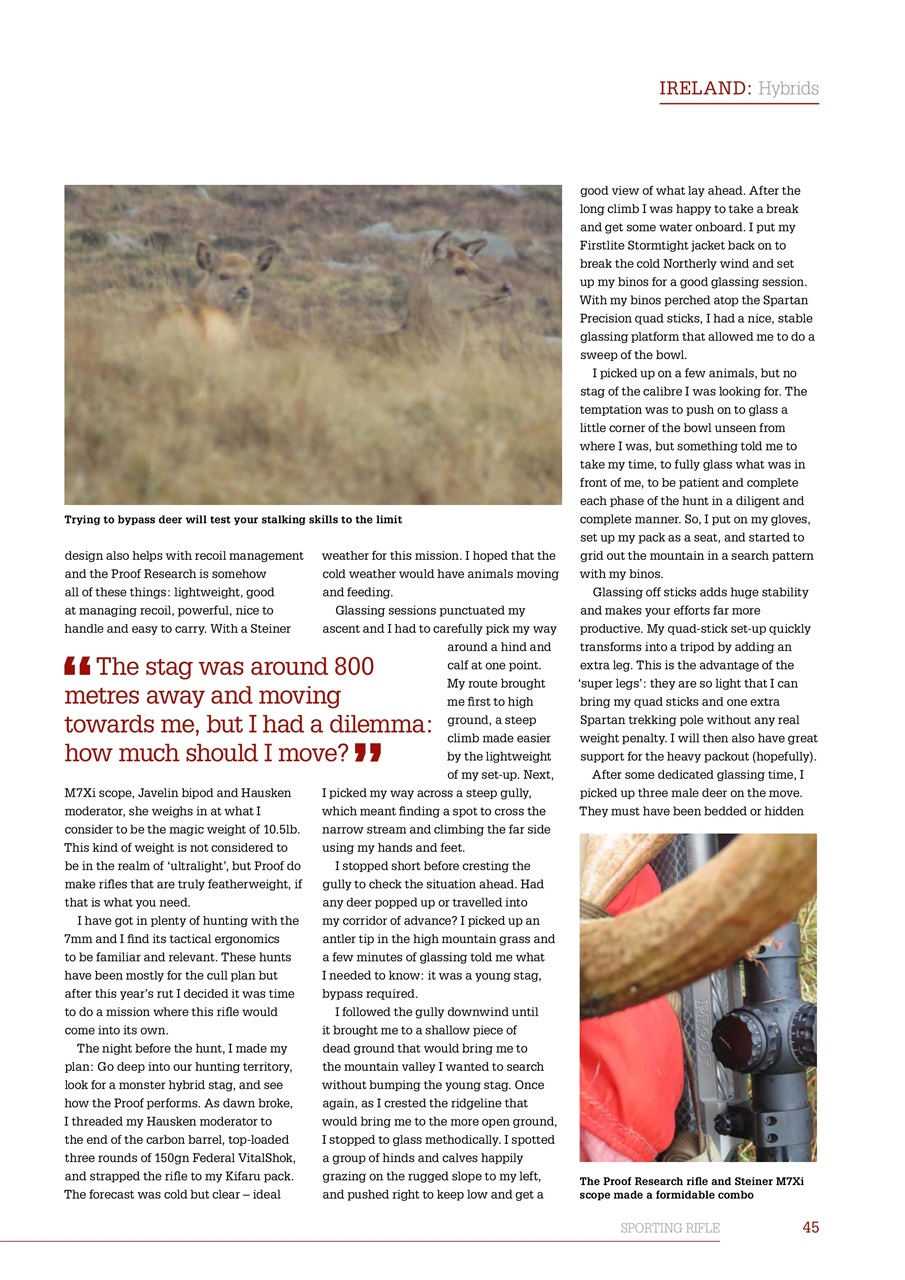 Sporting Rifle Preview Pages