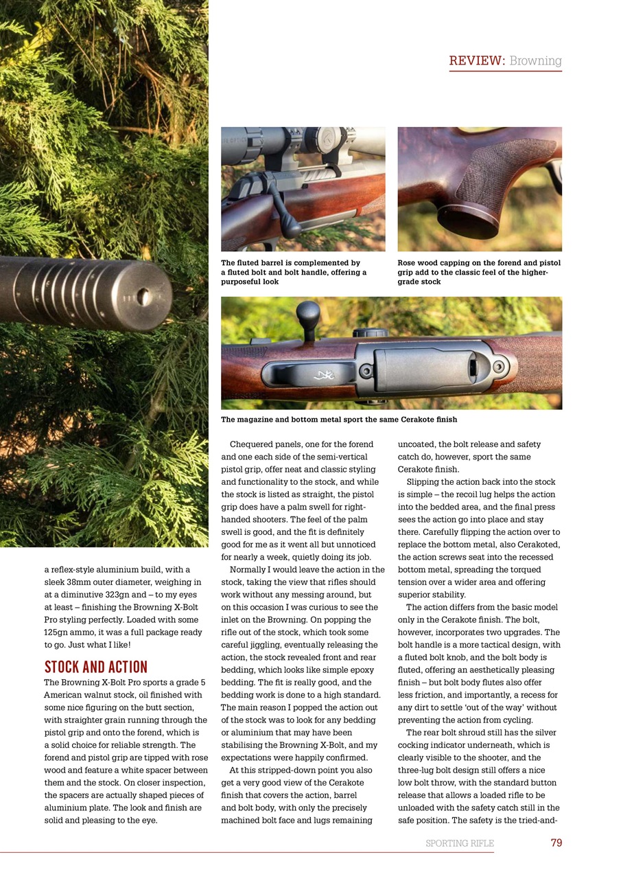 Sporting Rifle Preview Pages