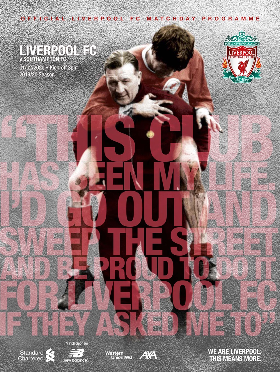 Liverpool FC Programmes Preview Pages