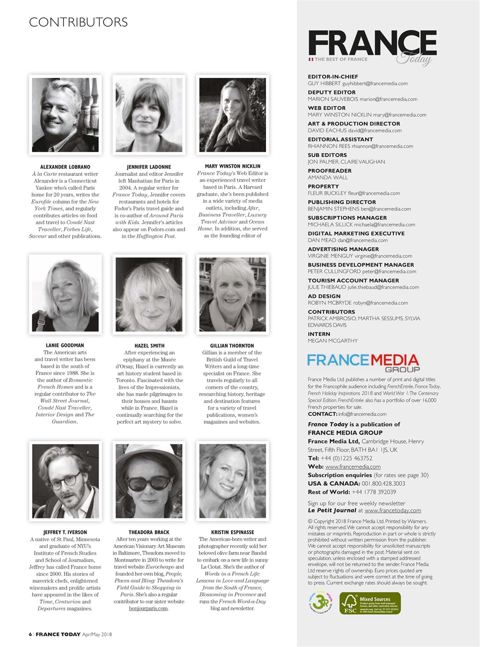 France Today Preview Pages