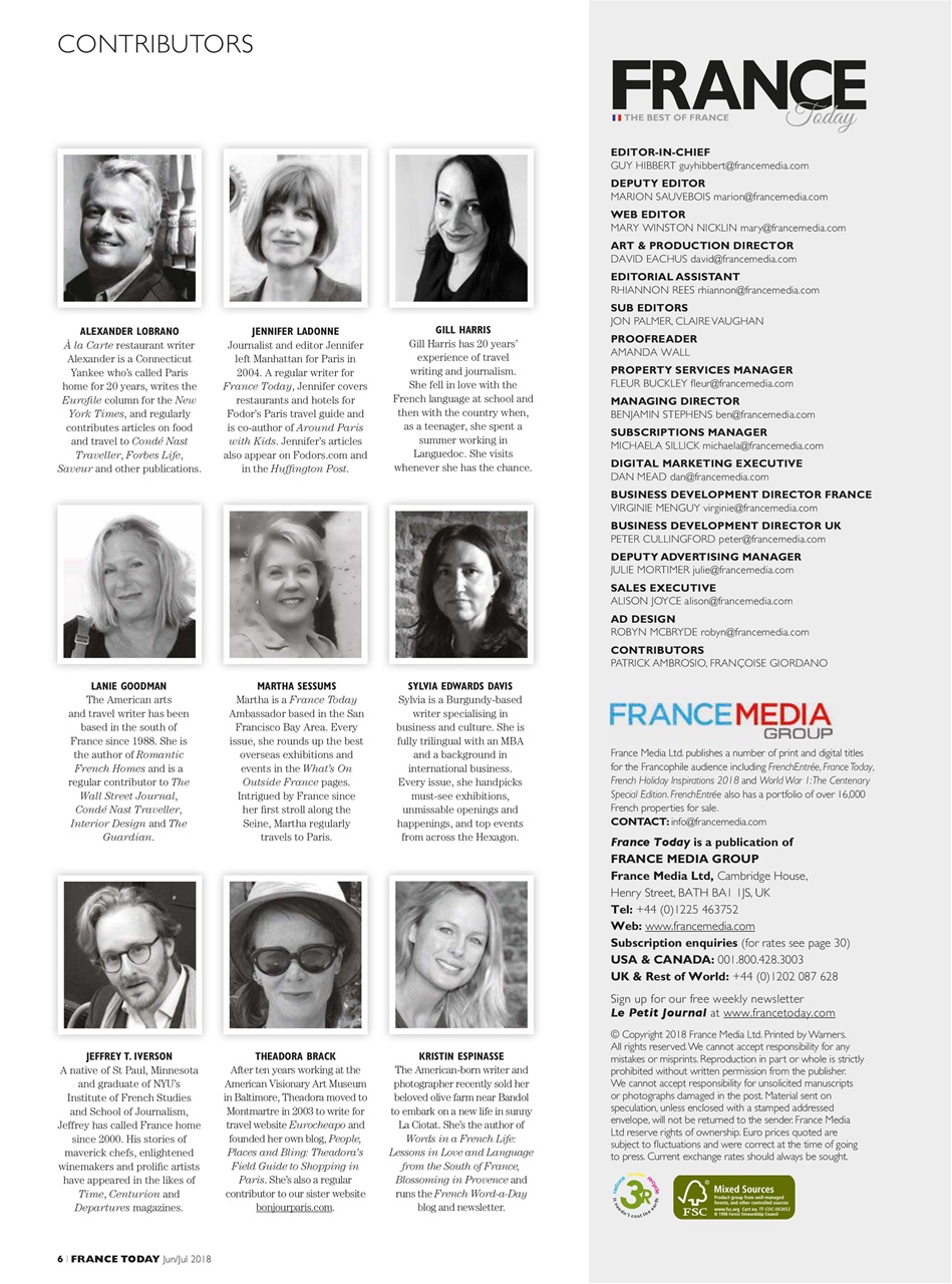 France Today Preview Pages