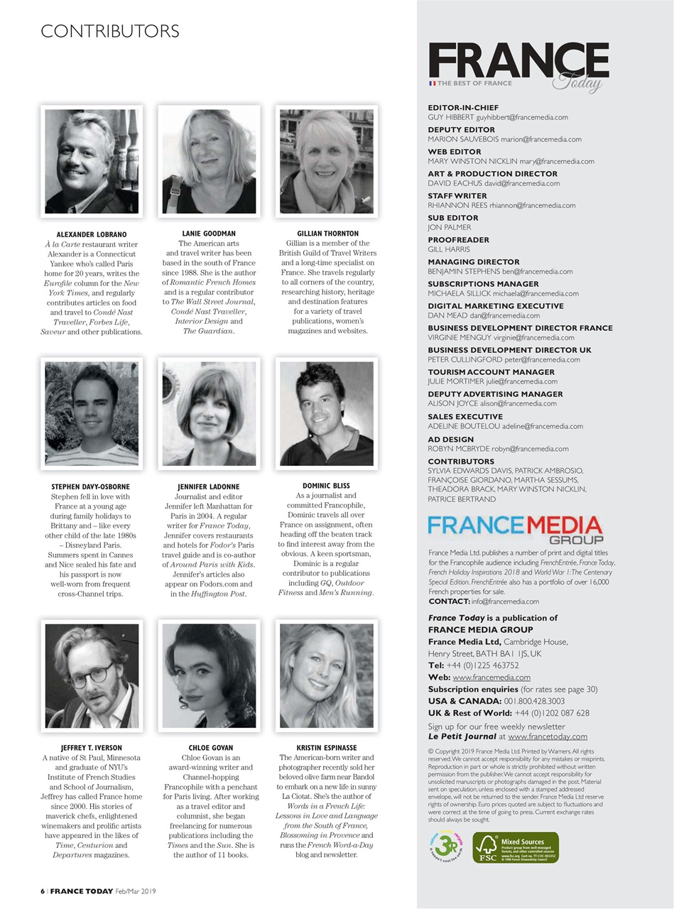 France Today Preview Pages