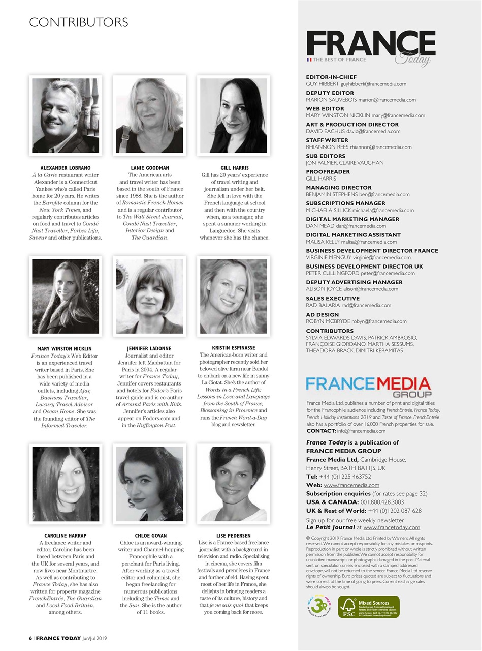 France Today Preview Pages