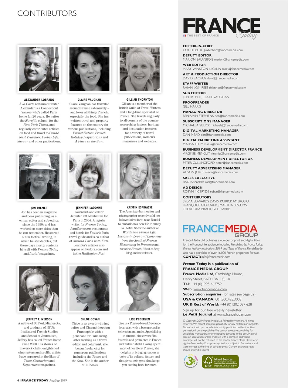 France Today Preview Pages
