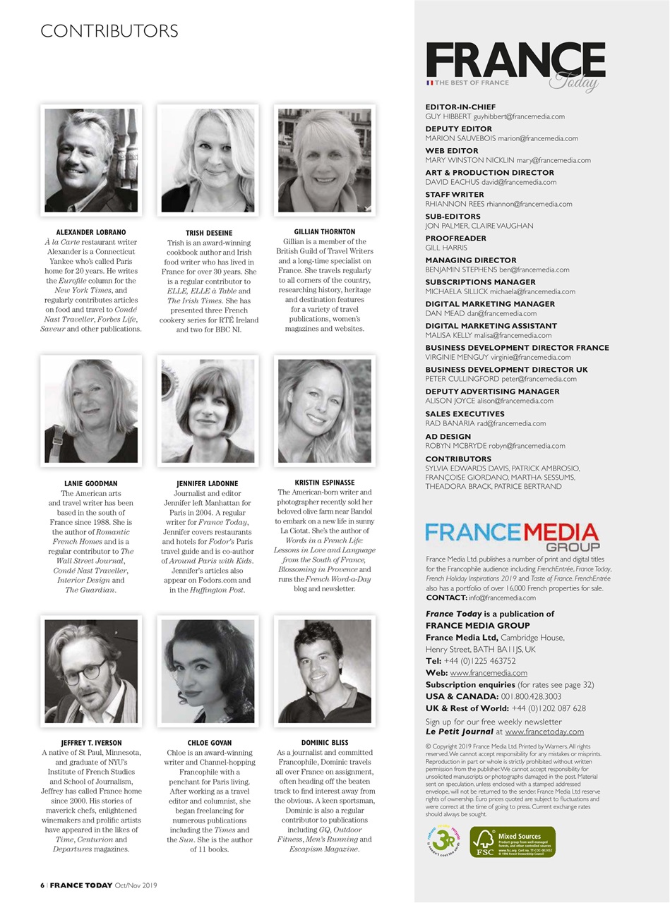 France Today Preview Pages