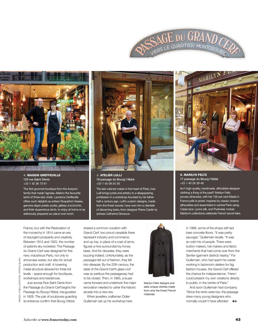 France Today Preview Pages