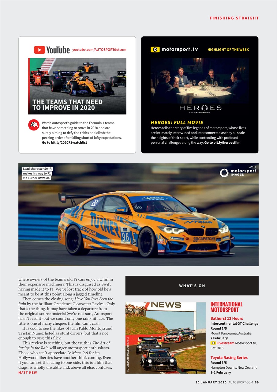 Autosport Preview Pages