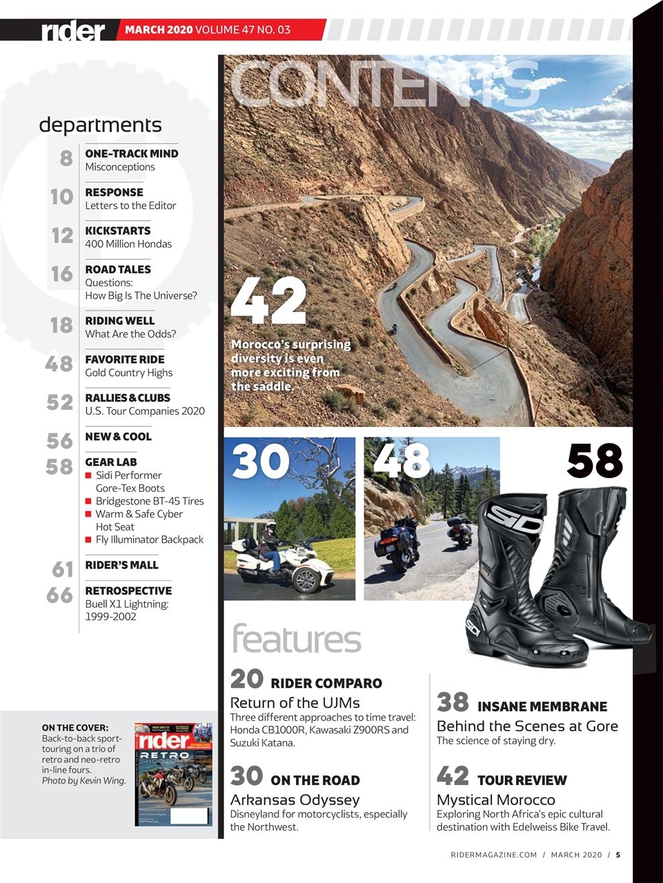 Rider Magazine Preview Pages