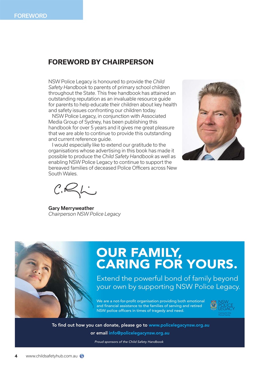 NSW Child Safety Handbook Preview Pages