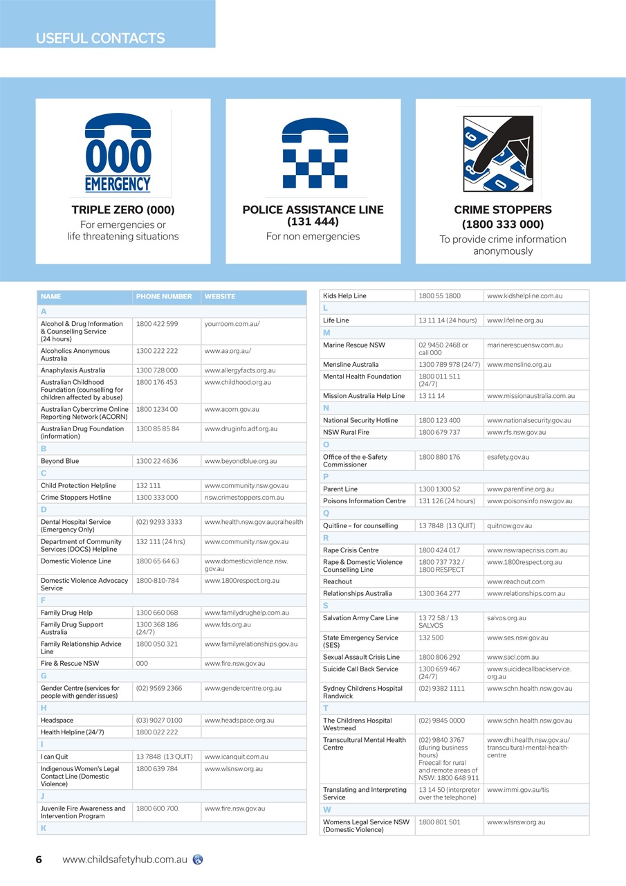 NSW Child Safety Handbook Preview Pages
