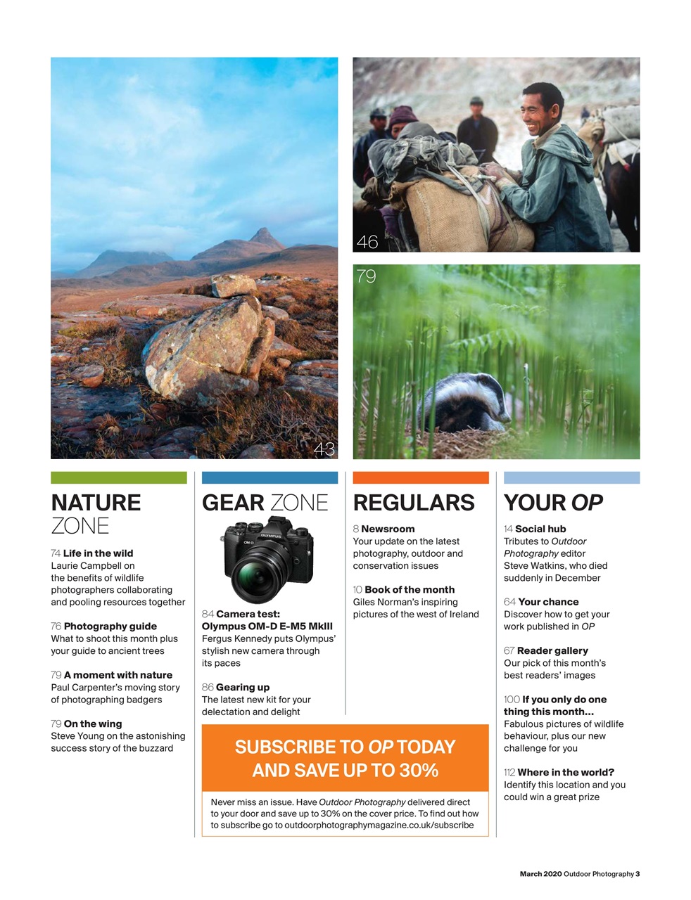 Outdoor Photography Preview Pages