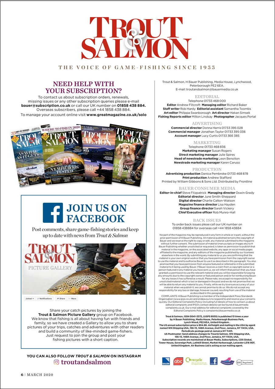 Trout & Salmon Preview Pages