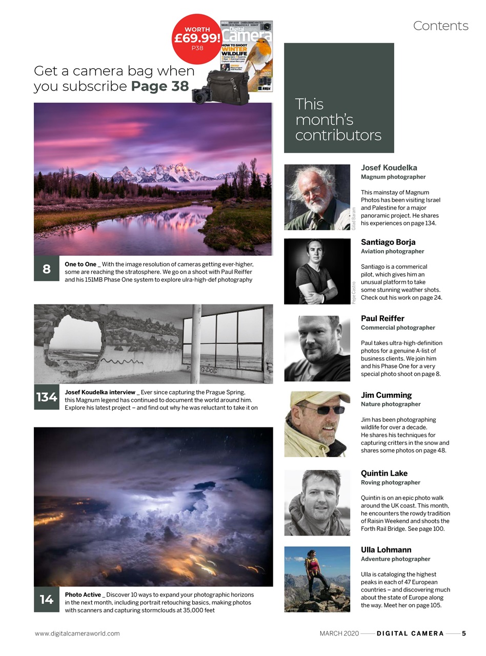Digital Camera Magazine Preview Pages