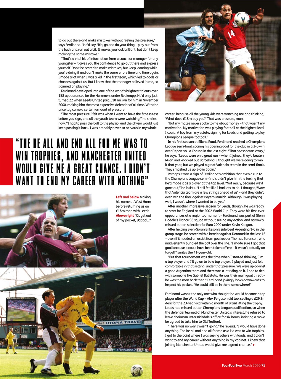 FourFourTwo Preview Pages