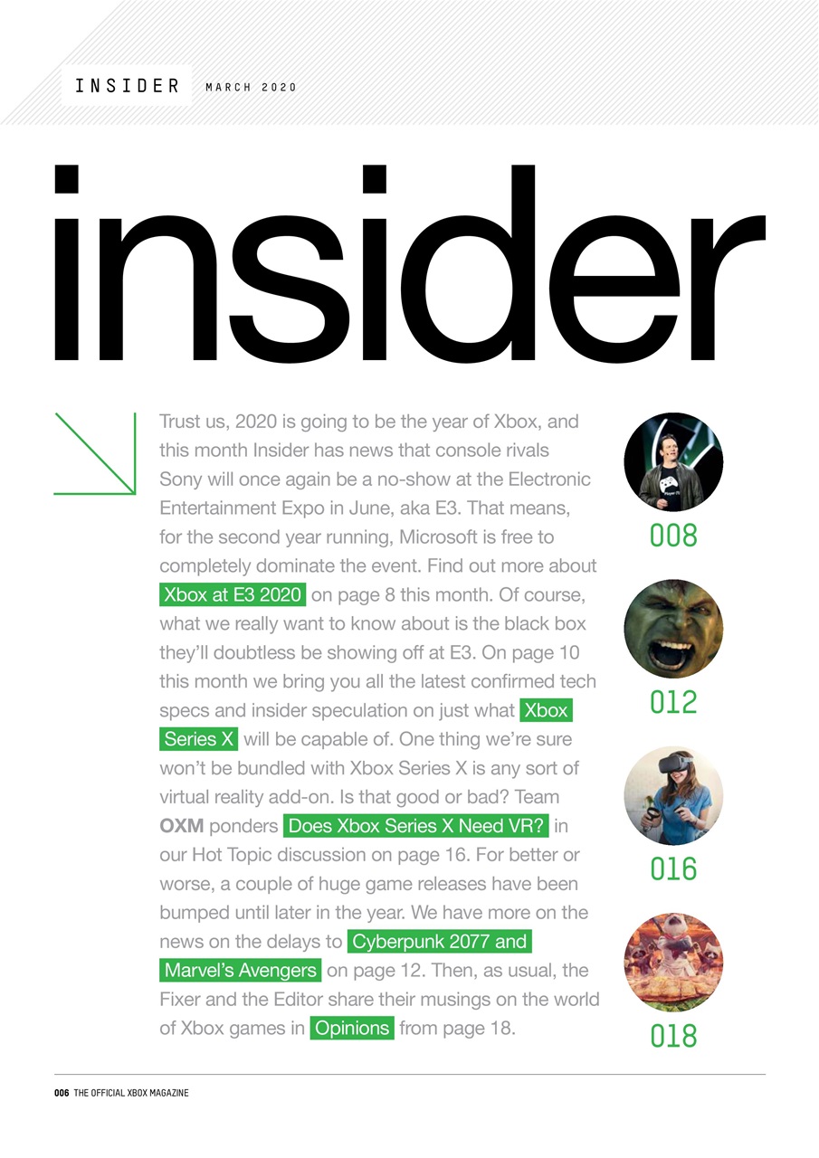 Official Xbox Magazine (UK Edition) Preview Pages