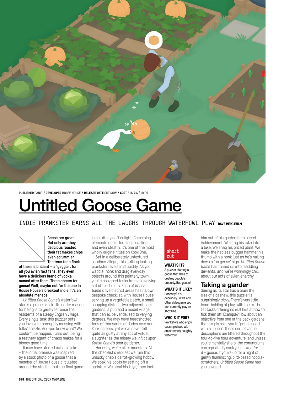 Official Xbox Magazine (UK Edition) Preview Pages