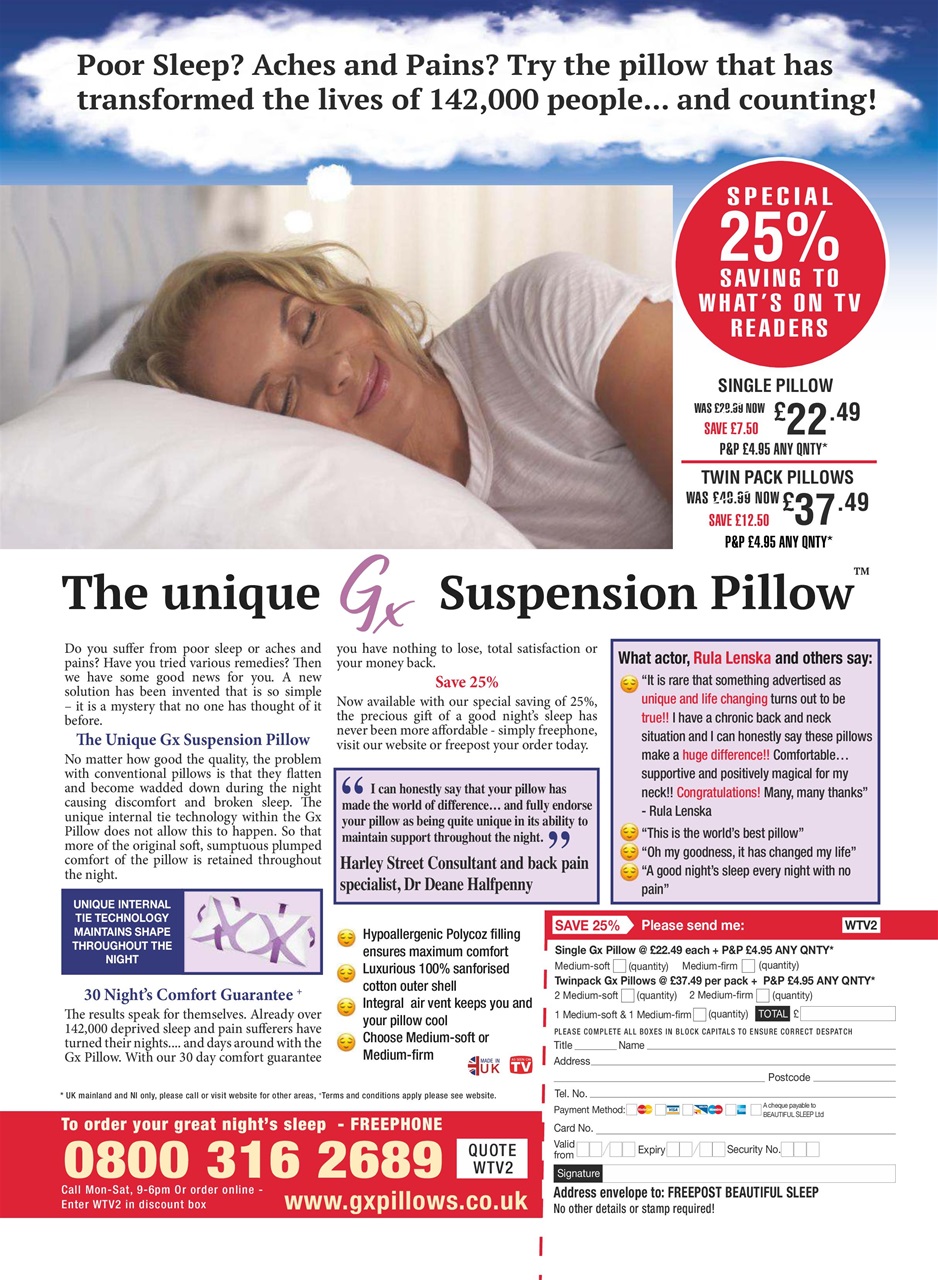 What's on TV Preview Pages