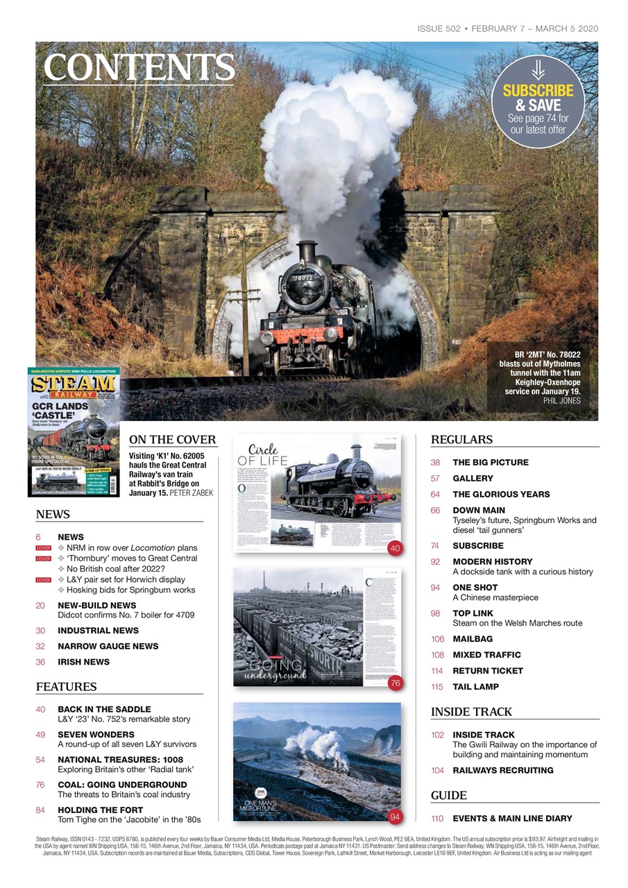 Steam Railway Preview Pages