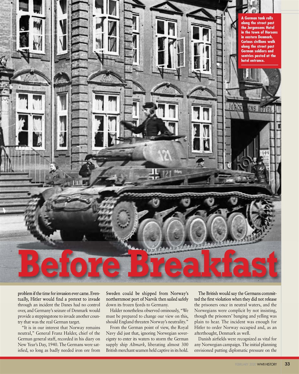 WW2 History Magazine Preview Pages