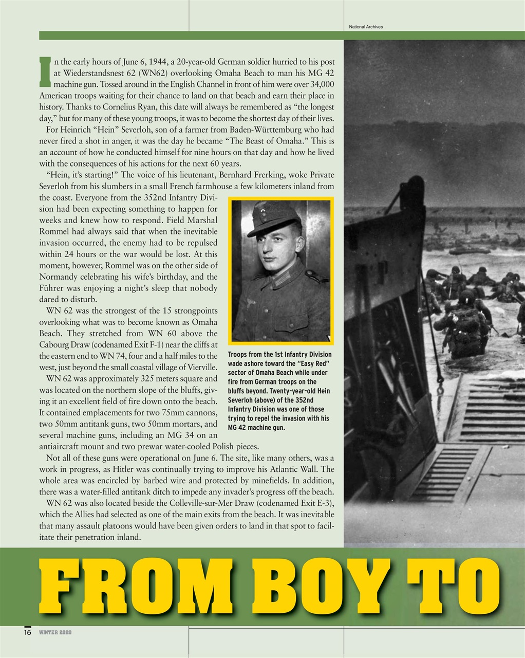 WWII Quarterly Preview Pages