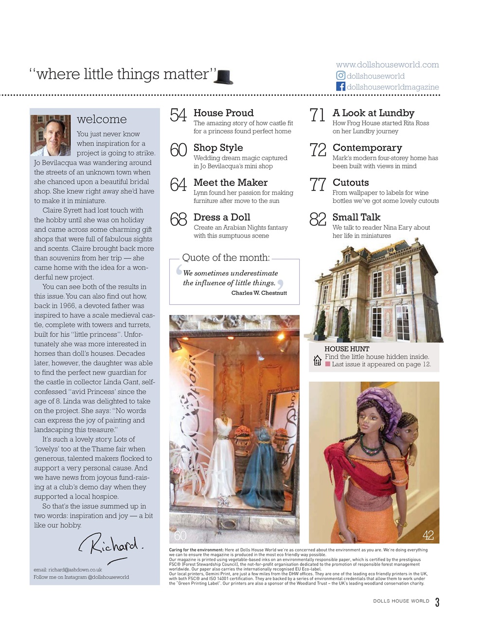 Dolls House World Preview Pages