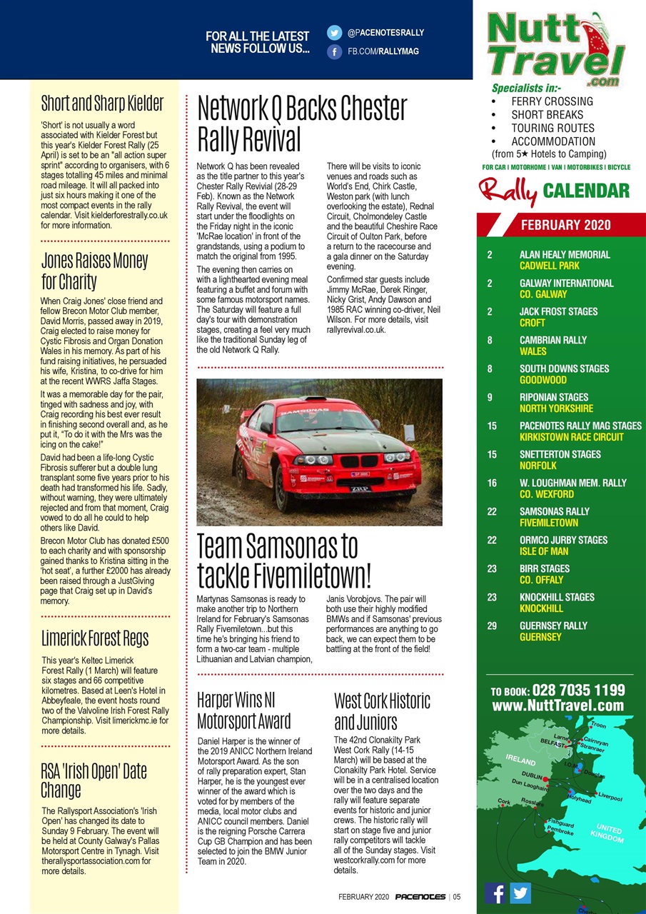Pacenotes Rally magazine Preview Pages