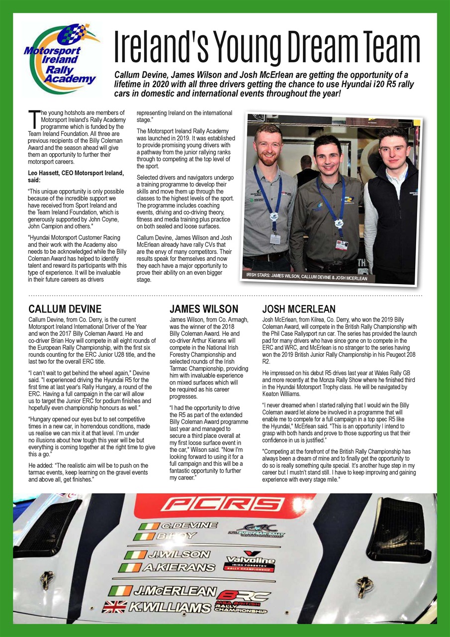 Pacenotes Rally magazine Preview Pages