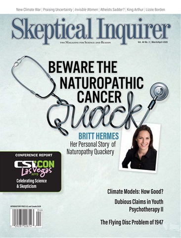 Skeptical Inquirer issue March April 2020