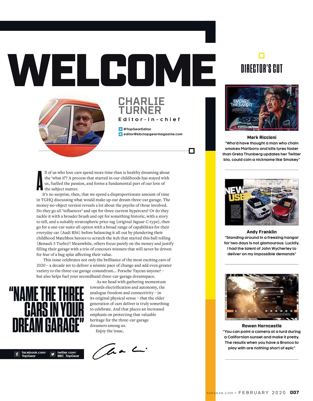 BBC Top Gear Magazine Preview Pages