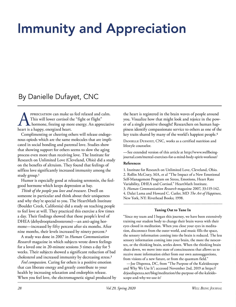 Well Being Journal Preview Pages