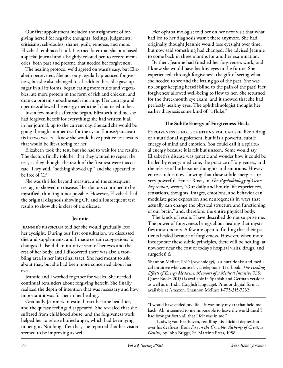 Well Being Journal Preview Pages