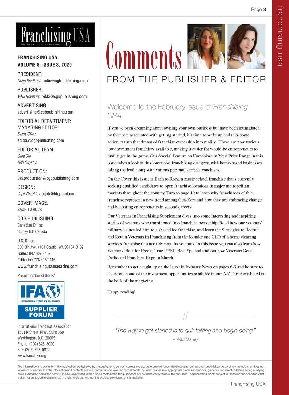 Franchising USA Preview Pages